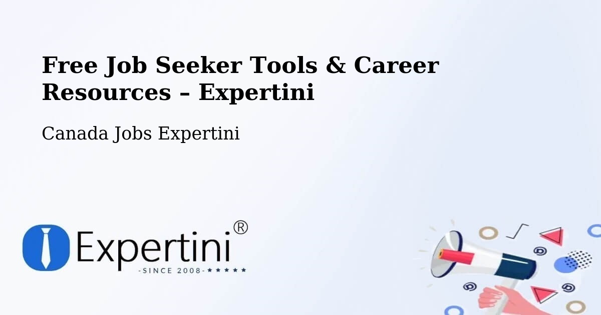 Free Job Seeker Tools & Career Resources – St. Albert - St. Albert, Canada Jobs Expertini